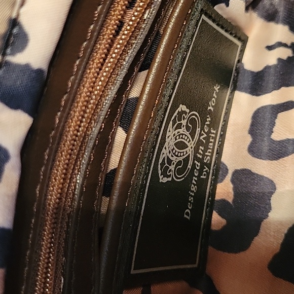 Sharif designed in NY purse and wallet 4 piece Set in copper sequin NWOT - Picture 6 of 12